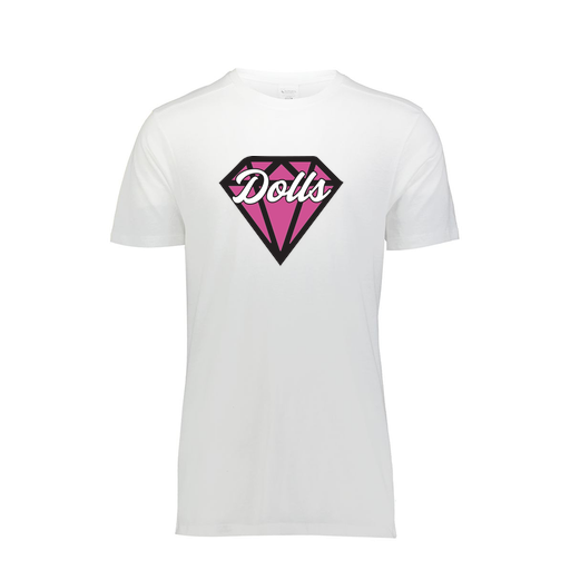 [FTSCUBWH-YS-LOGO1] Decker Youth Tri-Blend T-Shirt - Short Sleeve (Youth S, White, Logo 1)