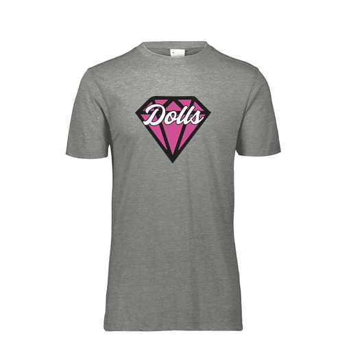 [FTSCUBGY-YS-LOGO1] Decker Youth Tri-Blend T-Shirt - Short Sleeve (Youth S, Gray, Logo 1)