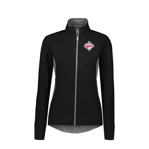 [371263.H70.S-LOGO2] Girls FreeForm Jacket (Female Youth S, Black, Logo 2)