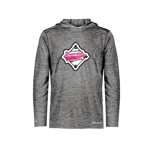 [FOLHCGBK-AS-LOGO2] Decker Men's Charge Hoodie (Adult S, Black, Logo 2)