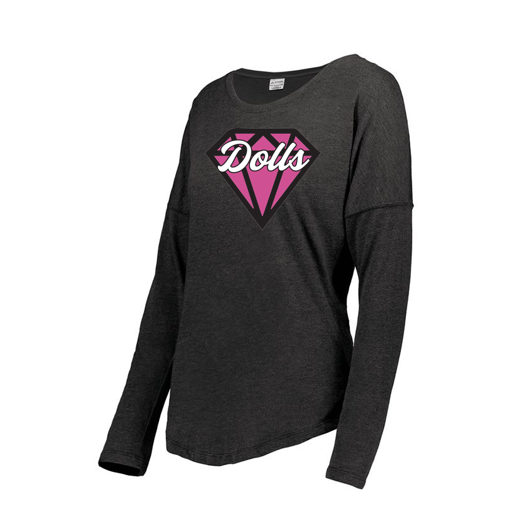 Decker Women's Tri-Blend T-Shirt - Long Sleeve